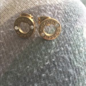 Like new Adorable Coach Earrings